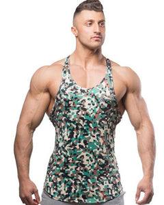 Camo Tank Top Men 3D Print Canotta Bodybuilding Clothes 2020 Singlet Fitness Clothing Men Tanktop Sleeveless